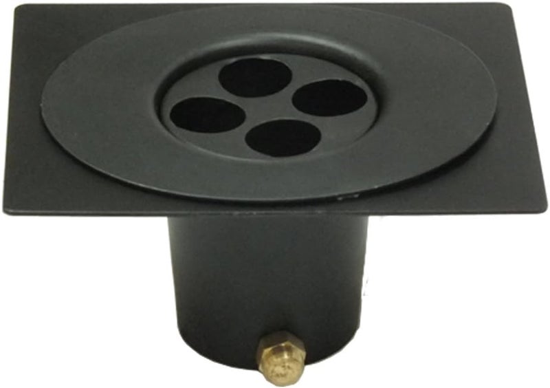 Monarch Rain Chains Installation Kits – 3-Piece Black Gutter Adapter Set with Rectangular Plate and Round Hole Filter for Rain Chains for Gutters, Decorative Gutter Adapter Installation Set - Image 2